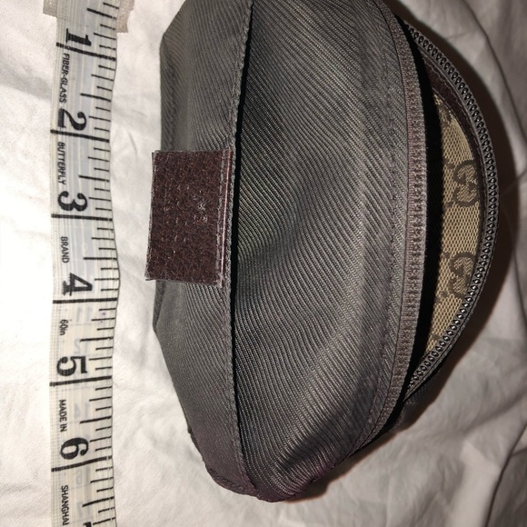 GUCCI Monogram Small Cosmetic Case Dark Brown! - Picture 6 of 8